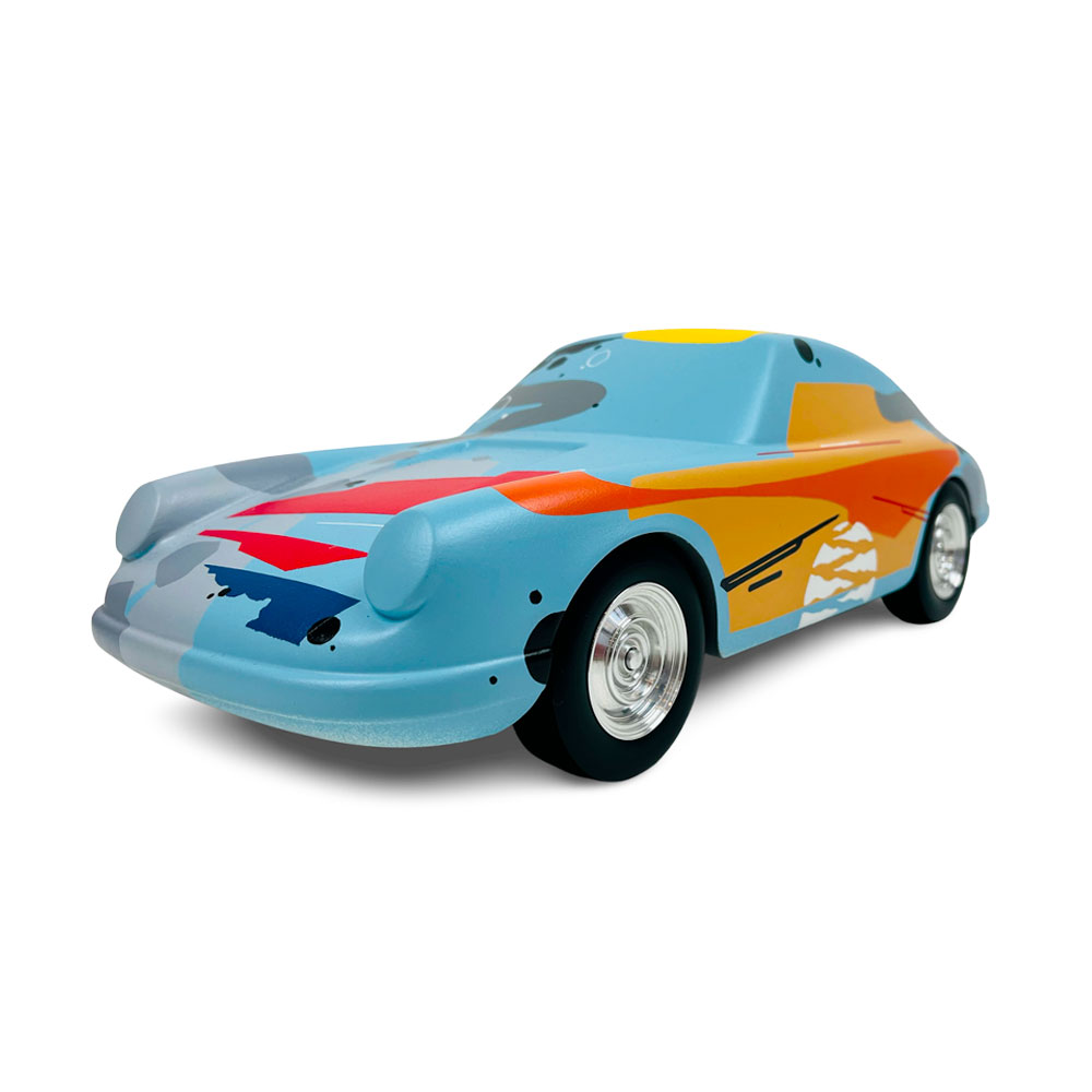Porsche 911 ST silhouette by Atelier Circourt, art by seth one