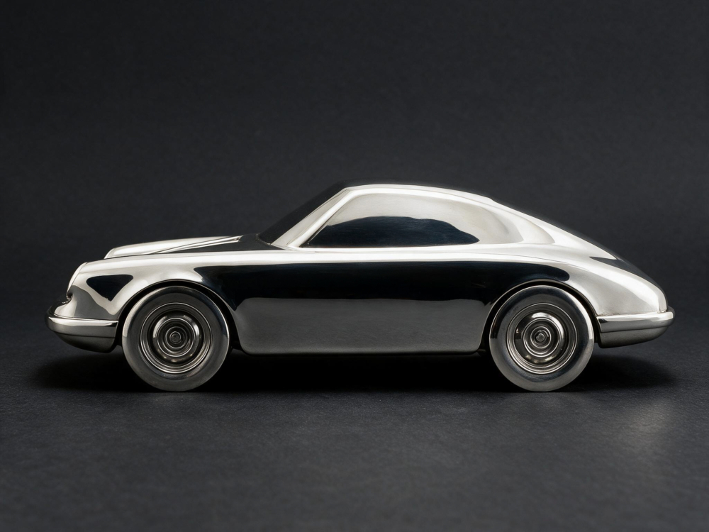 Solid aluminium – Mirror-polished livery