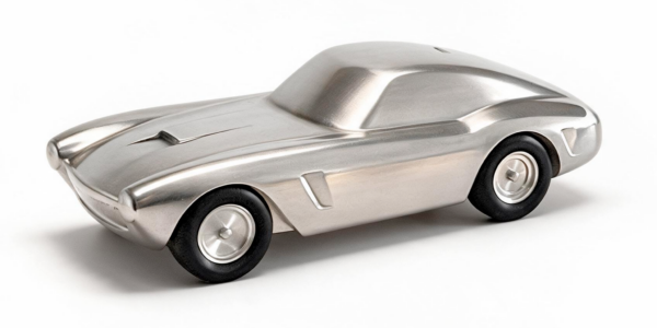 Aluminium massif - Livrée poli brut
