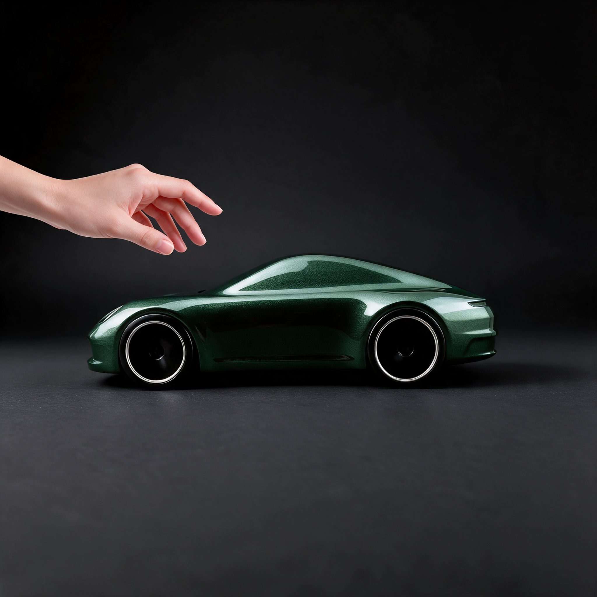 Porsche 992 silhouette by Atelier Circourt, macarena